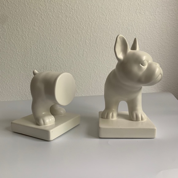 frenchie bookends